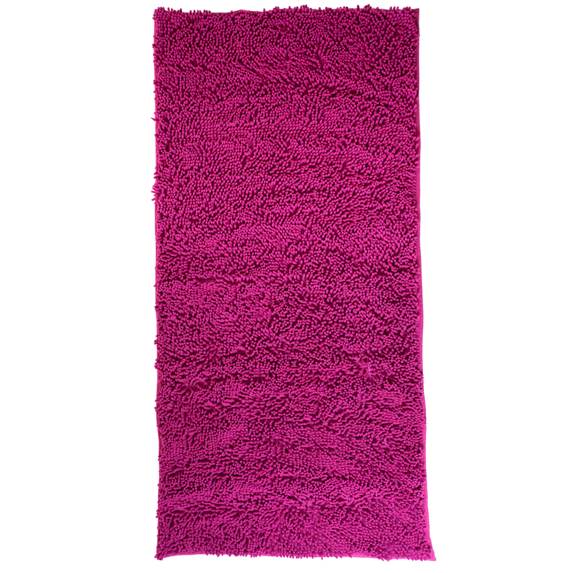 Lavish Home High Pile Pink Solid Area Rug & Reviews Wayfair